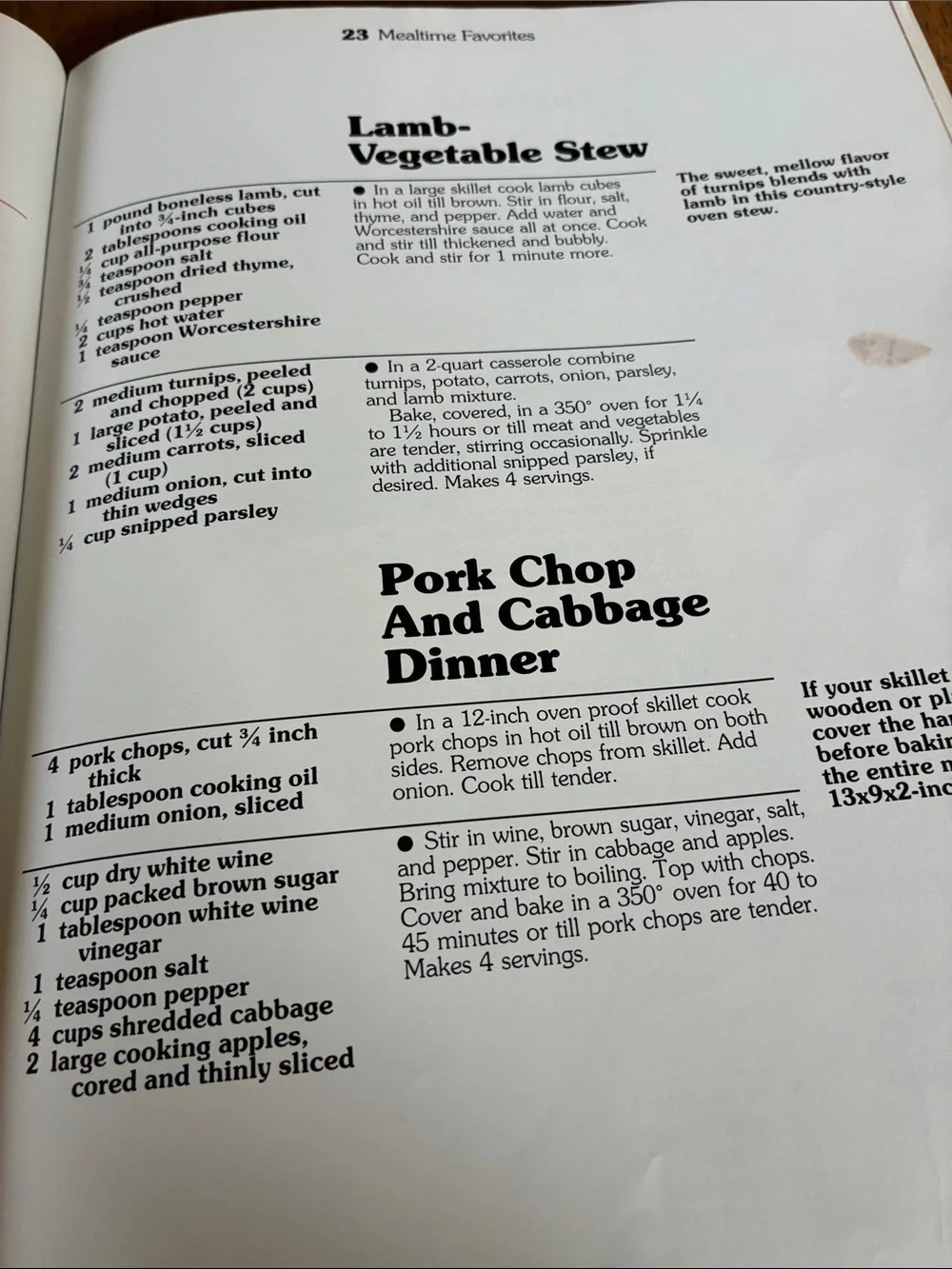 Better Homes and Gardens New Casserole Cook Book - Vintage cookbook